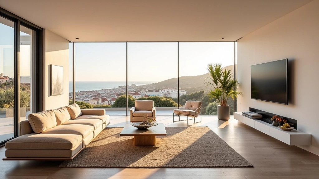 Espaço contemporâneo moderno com design português e tecnologia integrada
